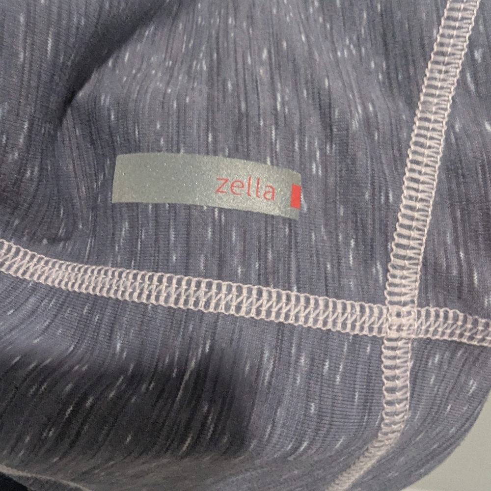 Zella Gray and Pink Zip-up Active wear Jacket - Picture 4 of 5